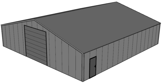 Zadeldak loods 15x16m | Diverse goot-/nokhoogtes | Vanaf € 54.606,- excl. BTW Zadeldak loods 15x16m | Diverse goot-/nokhoogtes | Vanaf € 54.606,- excl. BTW