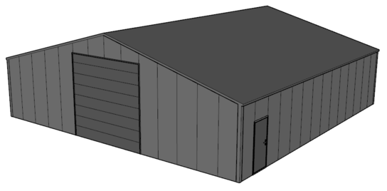 Zadeldak loods 14x14m | Diverse goot-/nokhoogtes | Vanaf € 46.570,- excl. BTW Zadeldak loods 14x14m | Diverse goot-/nokhoogtes | Vanaf € 46.570,- excl. BTW