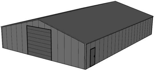 Zadeldak loods 14x20m | Diverse goot-/nokhoogtes | Vanaf € 60.111,- excl. BTW Zadeldak loods 14x20m | Diverse goot-/nokhoogtes | Vanaf € 60.111,- excl. BTW
