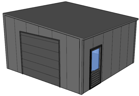 Lessenaarsdak loods/ berging 6x6m| Diverse goot-/nokhoogtes | Vanaf € 19.012,- excl. BTW Lessenaarsdak loods/ berging 6x6m| Diverse goot-/nokhoogtes | Vanaf € 19.012,- excl. BTW