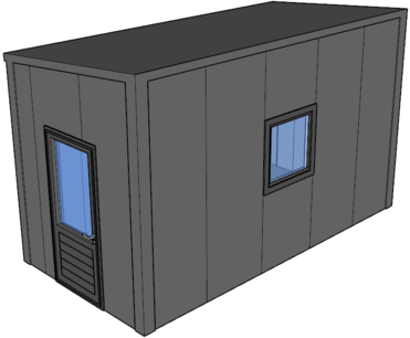 Lessenaarsdak berging 2,5x5m | Nokhoogte 3m Lessenaarsdak berging 2,5x5m | Nokhoogte 3m
