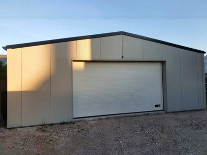 Zadeldak loods 10,2x12,2x3,0m  te Aalsmeer