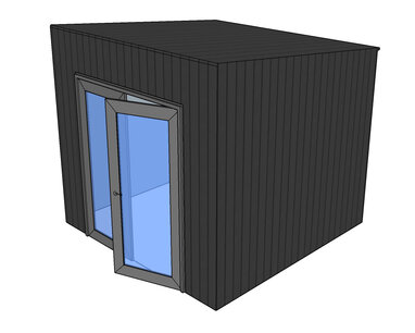 Tuinkantoor | 3.00x3.00x2.50m