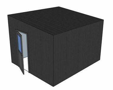 Standaard berging | Lessenaarsdak Standaard berging | Lessenaarsdak