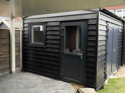 Berging 4x4m te Bakel Berging 4x4m te Bakel