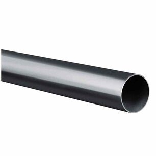 80mm PVC buis antraciet 4m