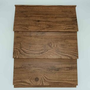 Staalrabat | Hoge plank | Smoked Oak | maatwerk Staalrabat | Hoge plank | Smoked Oak | maatwerk