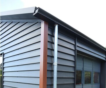 Aluminium goten sets (tot 20m1 naadloos gemonteerd)