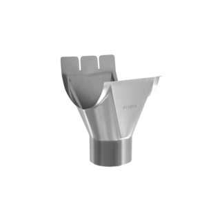 Stalen gootuitloop 125/90