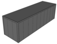 Platdak berging 3x10m | Goothoogte 3m | Vanaf € 14.904,- excl. BTW