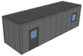 Platdak berging 3x10m | Goothoogte 3m | Vanaf € 14.904,- excl. BTW