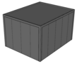 Platdak loods/ garage 4x5m | Goothoogte 3m | Vanaf € 19.565,- excl. BTW