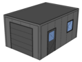 Platdak loods/ garage 4x6m | Goothoogte 3m | Vanaf € 20.795,- excl. BTW
