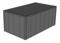 Platdak loods/ garage 4x7m | Goothoogte 3m | Vanaf € 22.091,- excl. BTW