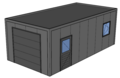 Platdak loods/ garage 4x8m | Goothoogte 3m | Vanaf € 23.340,- excl. BTW