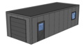 Platdak loods/ garage 4x10m | Goothoogte 3m | Vanaf € 25.919,- excl. BTW