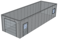 Platdak loods/ garage 4x12m | Goothoogte 3m | Vanaf € 28.640,- excl. BTW