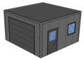 Platdak loods/ garage 5x5m | Goothoogte 3m | Vanaf € 21.166,- excl. BTW