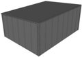 Lessenaarsdak loods/ garage 6x8m| Nokhoogte 3m | Vanaf € 21.205,- excl. BTW