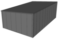 Lessenaarsdak loods/ garage 6x10m| Nokhoogte 3m | Vanaf € 23.397,- excl. BTW