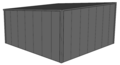 Lessenaarsdak loods/ garage 7x7m| Nokhoogte 3m | Vanaf € 21.306,- excl. BTW