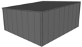 Lessenaarsdak loods/ garage 7x8m| Nokhoogte 3m | Vanaf € 22.512,- excl. BTW