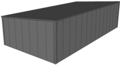 Lessenaarsdak loods/ garage 7x14m| Nokhoogte 3m | Vanaf € 29.748,- excl. BTW