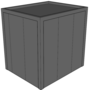 Platdak berging 2,5x3m | Groothoogte 3m | Vanaf € 6.550,- incl. BTW